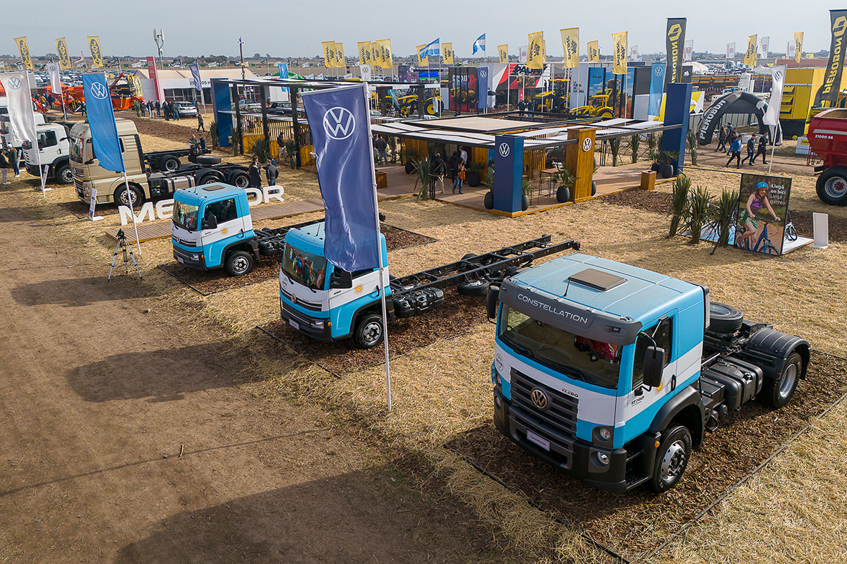 Volkswagen Camiones y Buses presenta su stand en Agroactiva 2024