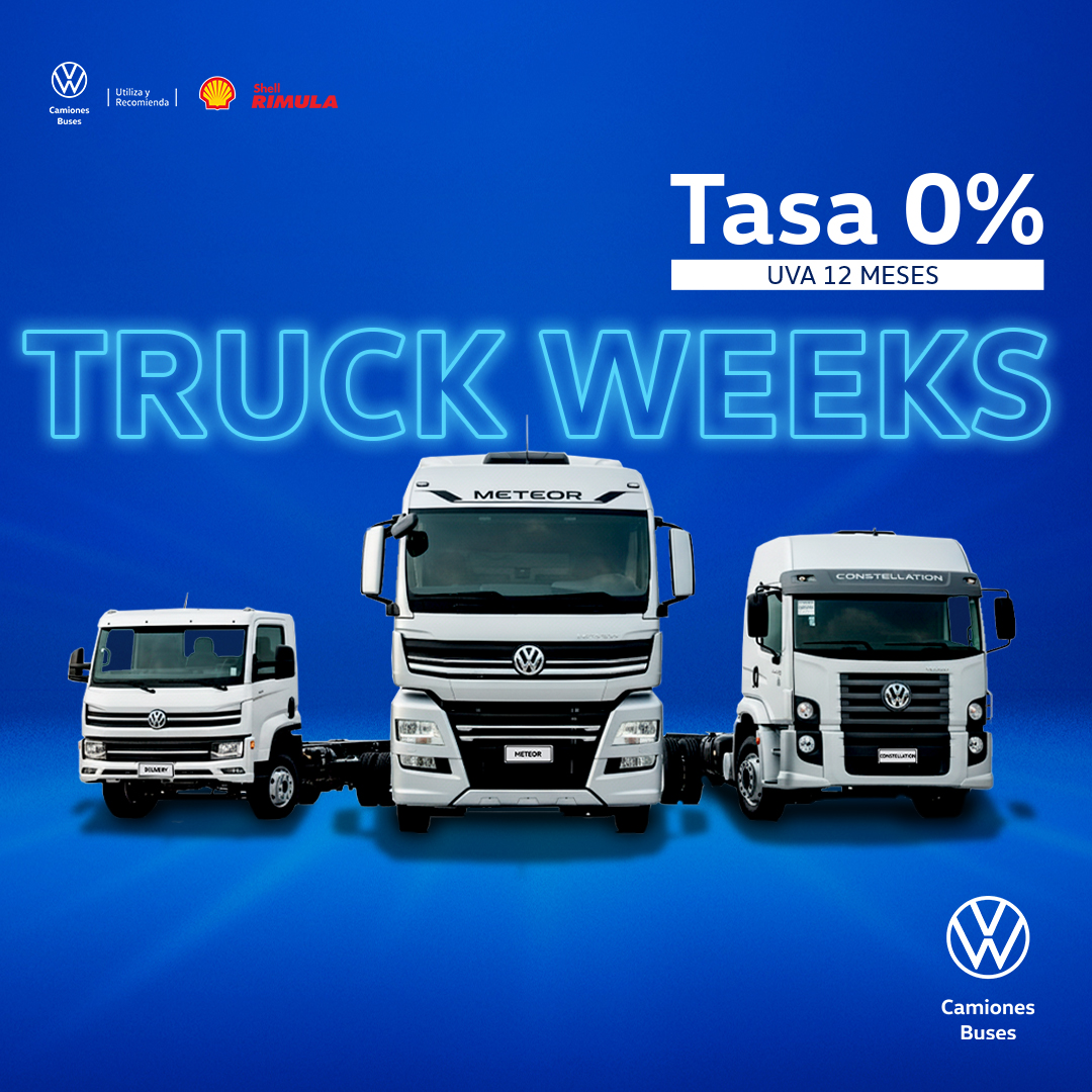 Volkswagen Truck Weeks: financiación a Tasa 0% en toda la línea.